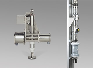 on-line particle sizer MYTOS with sampler MIXER